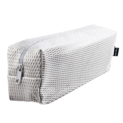 Astuccio Slim in Tessuto Mesh Grigio – 21x5x7cm