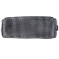 PRYMA Astuccio Slim in Tessuto Mesh Nero, 21x5x7cm – Portapenne a Rete con Cerniera, Organizer Traspirante e Resistente 