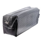 Astuccio Slim in Tessuto Mesh Nero – 21x5x7cm