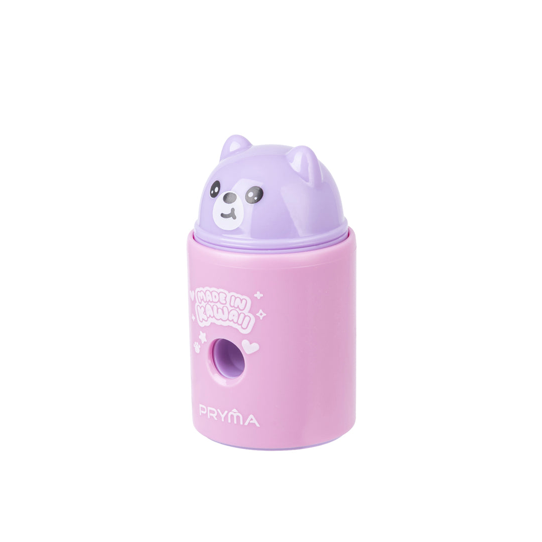 Temperino 1 Foro Kawaii Lilla (Orsetto)