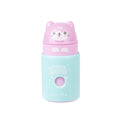 PRYMA Temperino 1 Foro Kawaii Rosa (Gattino) – Temperamatite Compatto con Serbatoio, Articoli Scolastici Divertenti e Co