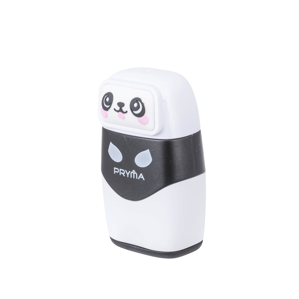 Gomma e Temperino 2 Fori Kawaii Bianco (Panda)