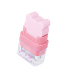Gomma e Rullo Raccoglipelucchi Kawaii Rosa (Gattino)
