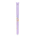 PRYMA Penna Cancellabile Kawaii Lilla (Orsetto), Tratto 0.7mm – Penna Gel Inchiostro Termosensibile con Cappuccio 3D, Ar