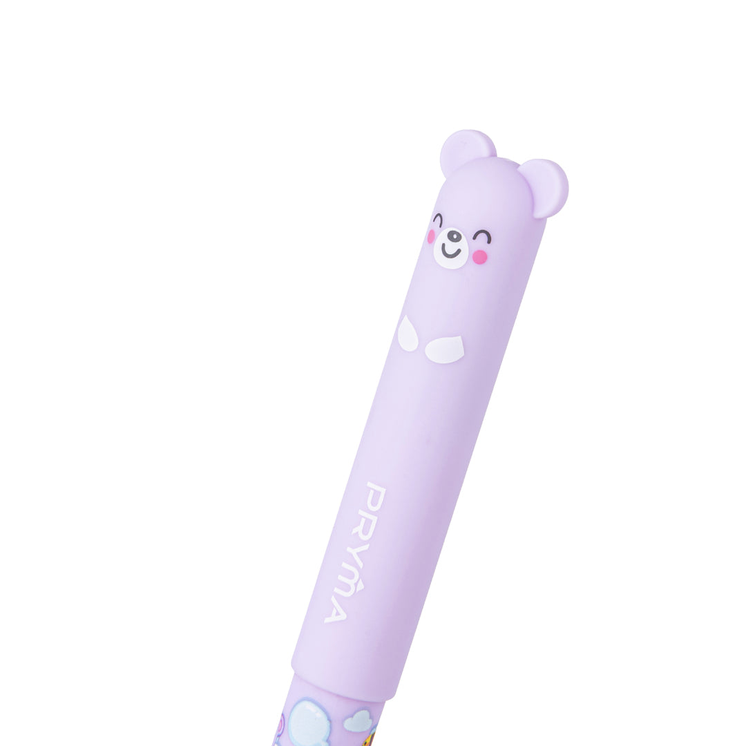 Penna Cancellabile Kawaii Lilla (Orsetto)