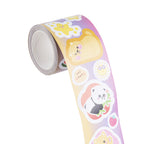 Set Adesivi Kawaii Lilla, Confezione da 190 Pezzi