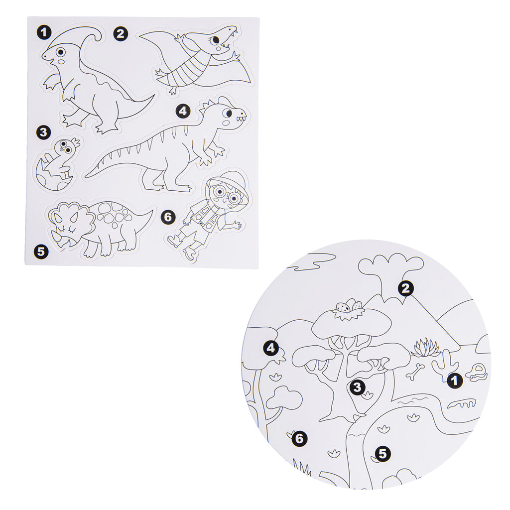 Junior Joy Puzzle da Colorare per Bambini – Isola Dei Pirati