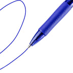 Clack Set 5 Penne Gel Blu a Scatto, Punta Media 0.7 mm - Pryma