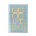 PRYMA Linea Line Memobook "Good Vibes" 14.5x20.8 cm – Quaderno Taccuino con Copertina Morbida, A5 Standard, 80 Fogli / 160 Pagine Rigate, Agenda per Appunti in Fantasia Geometrica a Griglia Olografica