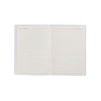 PRYMA Linea Line Memobook "Good Vibes" 14.5x20.8 cm – Quaderno Taccuino con Copertina Morbida, A5 Standard, 80 Fogli / 160 Pagine Rigate, Agenda per Appunti in Fantasia Geometrica a Griglia Olografica