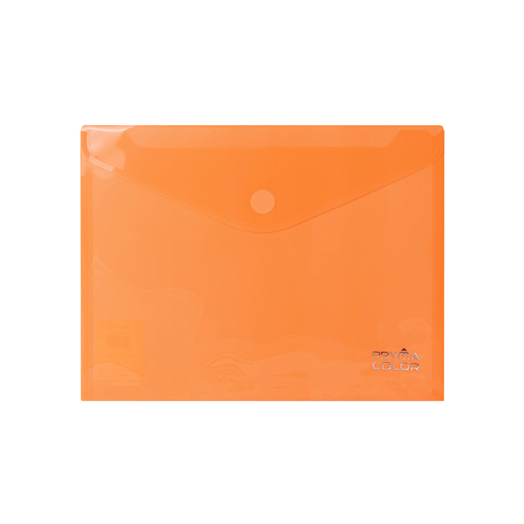 Busta Bottone Velcro A4Blu Fluo 6 pz