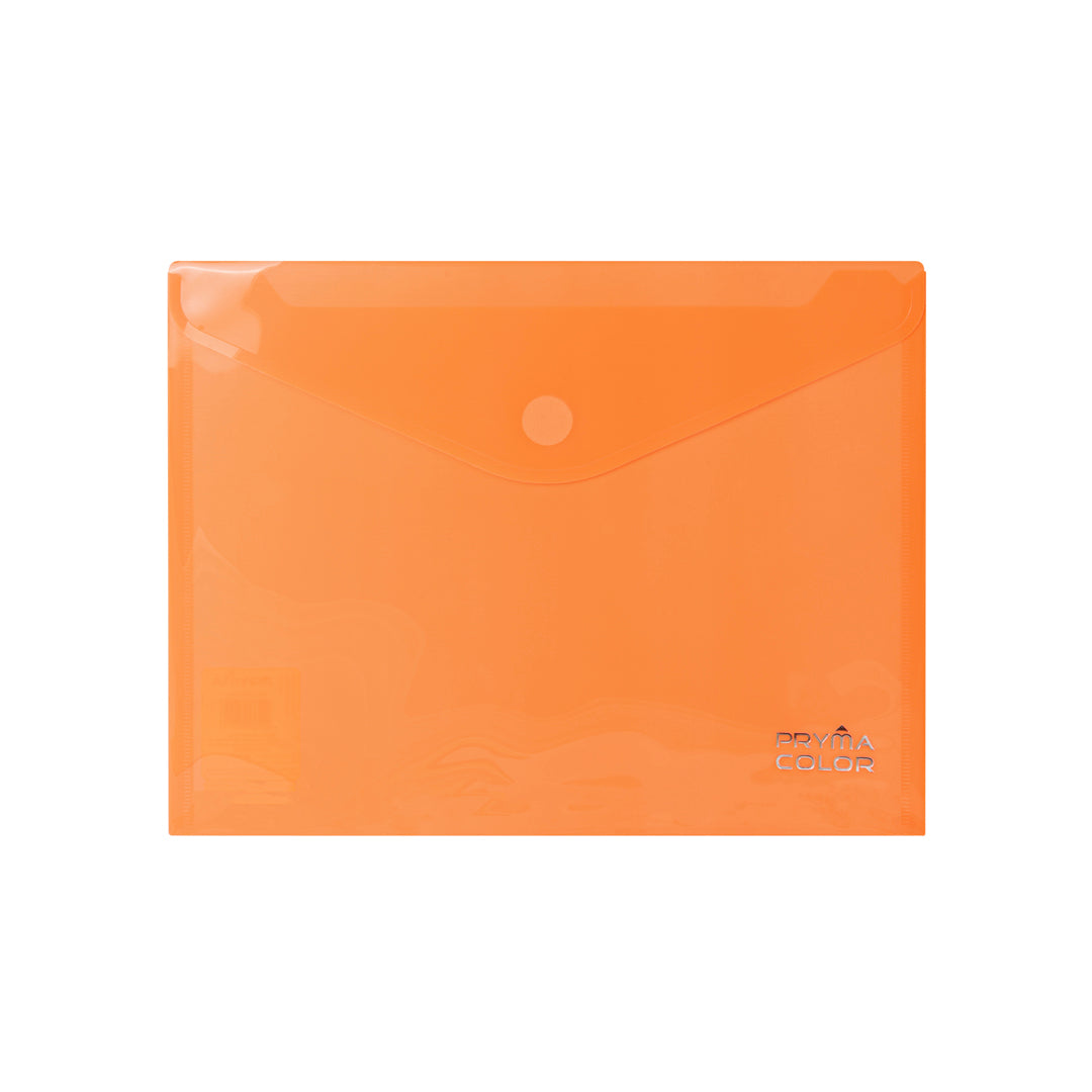 Busta Bottone Velcro A4Blu Fluo 6 pz