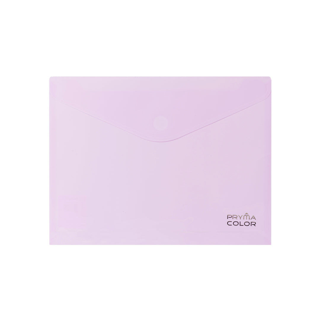 Busta Bottone Velcro A4Pastello 6 pz
